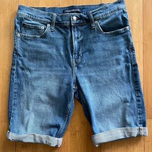 Calvin Klein Men’s Jean Shorts 33 waist